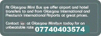 Glasgow minibus hire